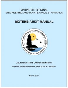 Cover page to the MOTEMS audit manual