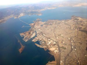 Aerial photo of the City of Richmond