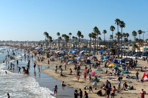 The city of Newport Beach is located in the coastal center of Orange County, California