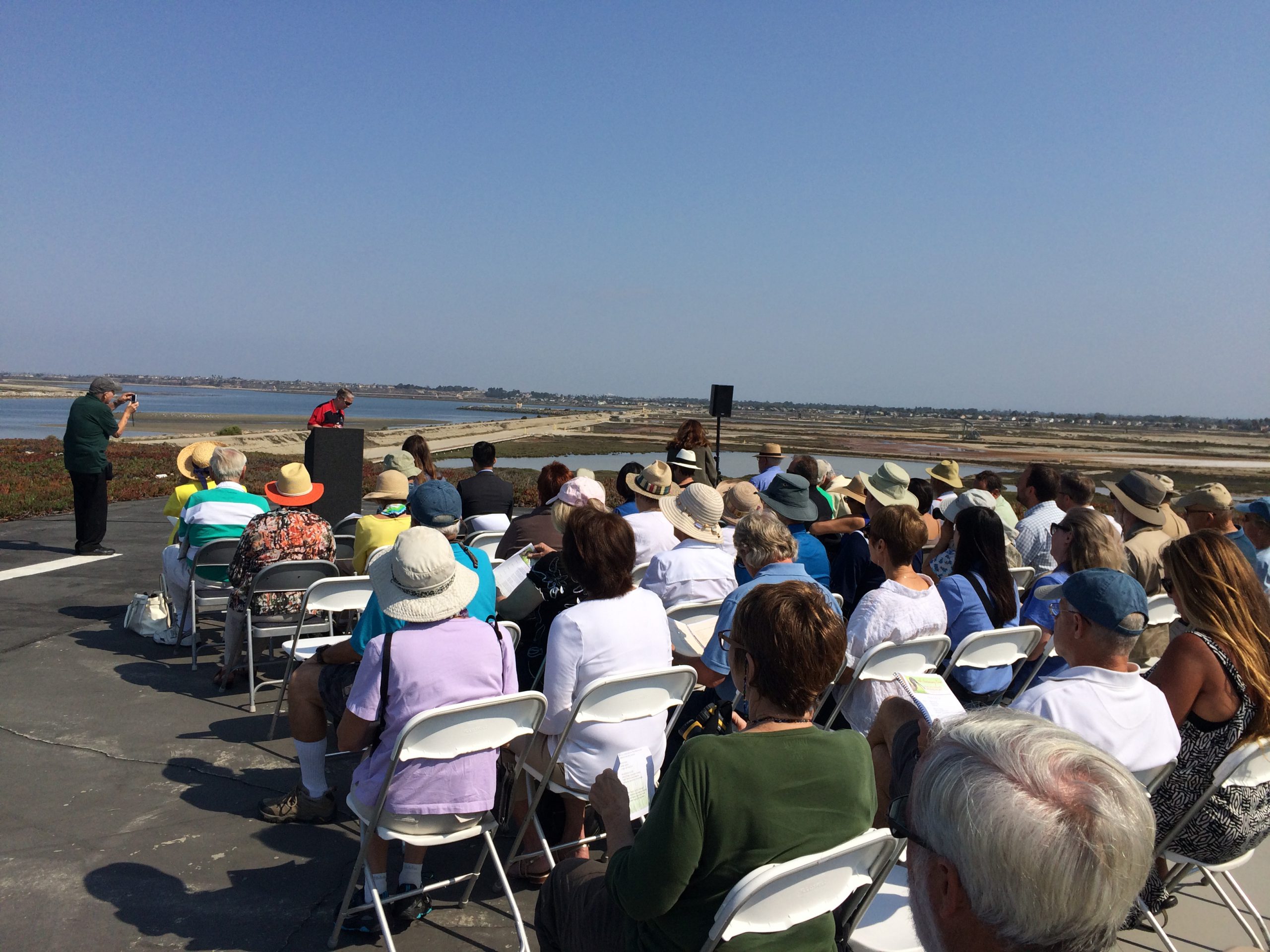 Speaker at the 10th anniversary celebration for the Bolsa Chica Lowlands Restoration Project