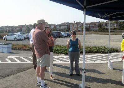 Audience members at the 10th anniversary celebration for the Bolsa Chica Lowlands Restoration Project