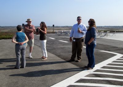 Audience members at the 10th anniversary celebration for the Bolsa Chica Lowlands Restoration Project