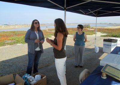 Audience members at the 10th anniversary celebration for the Bolsa Chica Lowlands Restoration Project