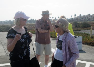 Audience members at the 10th anniversary celebration for the Bolsa Chica Lowlands Restoration Project