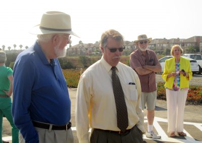 Audience members at the 10th anniversary celebration for the Bolsa Chica Lowlands Restoration Project