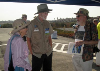 Audience members at the 10th anniversary celebration for the Bolsa Chica Lowlands Restoration Project
