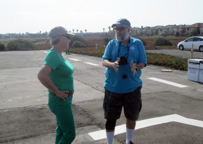 Audience members at the 10th anniversary celebration for the Bolsa Chica Lowlands Restoration Project