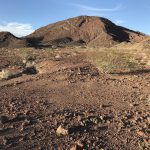 Desert landscape, San Bernardino County, California.