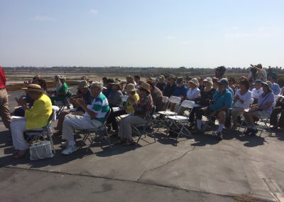 Audience at the 10th anniversary celebration for the Bolsa Chica Lowlands Restoration Project