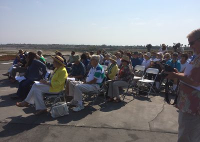 Audience at the 10th anniversary celebration for the Bolsa Chica Lowlands Restoration Project