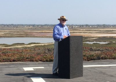 Speaker at the 10th anniversary celebration for the Bolsa Chica Lowlands Restoration Project
