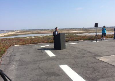Speaker at the 10th anniversary celebration for the Bolsa Chica Lowlands Restoration Project
