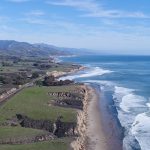 Aerial view of Hollister Ranch, Santa Barbara County