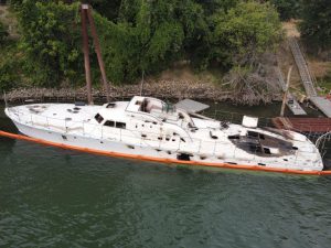 All American sinking in the Sacramento River