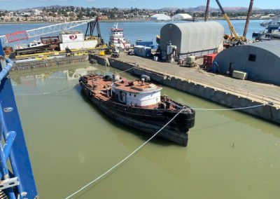 Removal and disposal of tugboat, Standard No. 2, from Sevenmile Slough