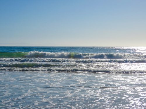 waves in the pacific ocean