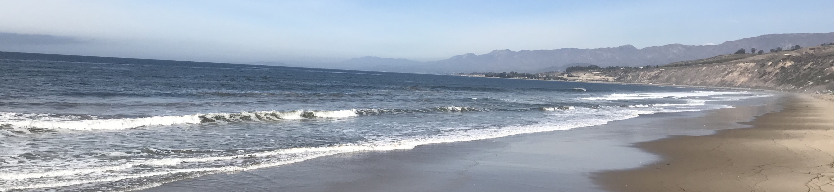 view of the coast on a sunny day