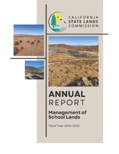 Cover image links to the 2025 Annual Report on the Management of State School Lands