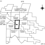 Simplified map indicating the subject state parcel shown as APN 027-160-011 in a thick black outline that is surrounded by thinner black outlines showing private ownership, Llanada, San Benito County.